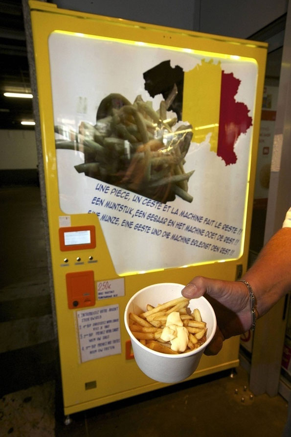 distributeur automatique à frites