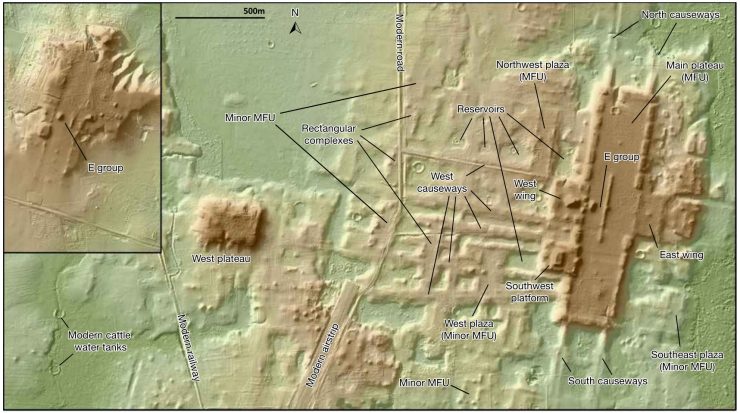 Lidar Aide à Découvrir Une Ancienne Structure Maya