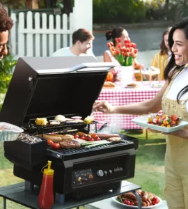 ASMOKE Essential - Un barbecue à granulés intelligent alimenté par batterie