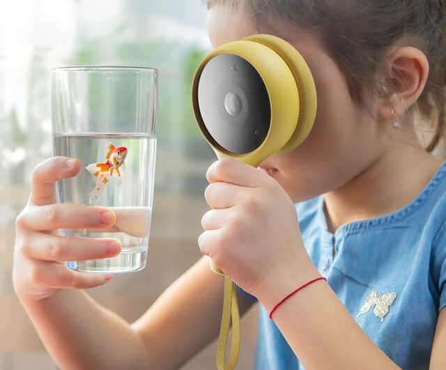 Cette fausse loupe est peut-être le jouet éducatif le plus intelligent jamais imaginé Cette fausse loupe est peut-être le jouet éducatif le plus intelligent jamais imaginé